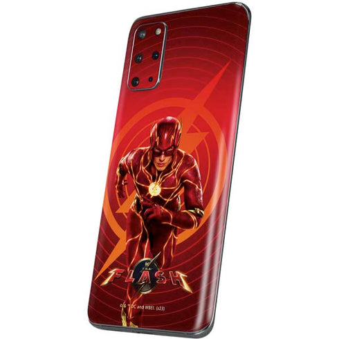 DC Comics The Flash Movie: Flash in Motion Galaxy S20 Plus Skin